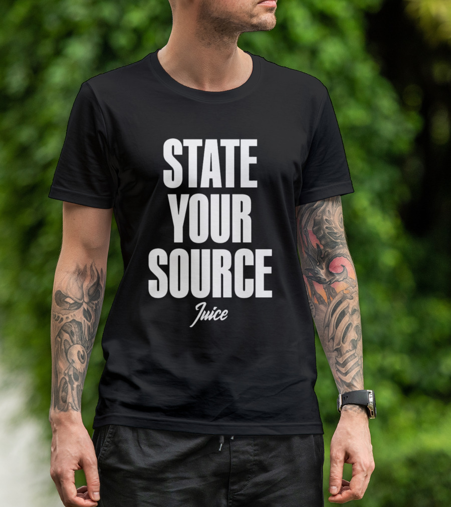 Jaylen Brown Juice State Your Source Stephen A Smith T-Shirt