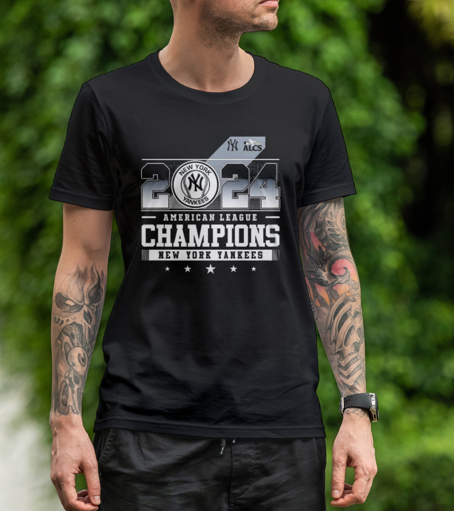 New York Yankees 2024 American League Champions ALCS T-Shirt
