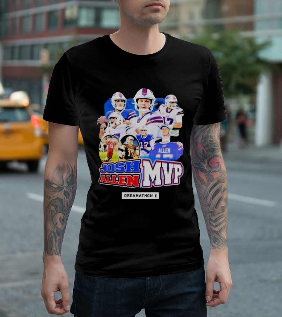 Josh Allen MVP Buffalo Bills Dreamathon Highlights T-Shirt