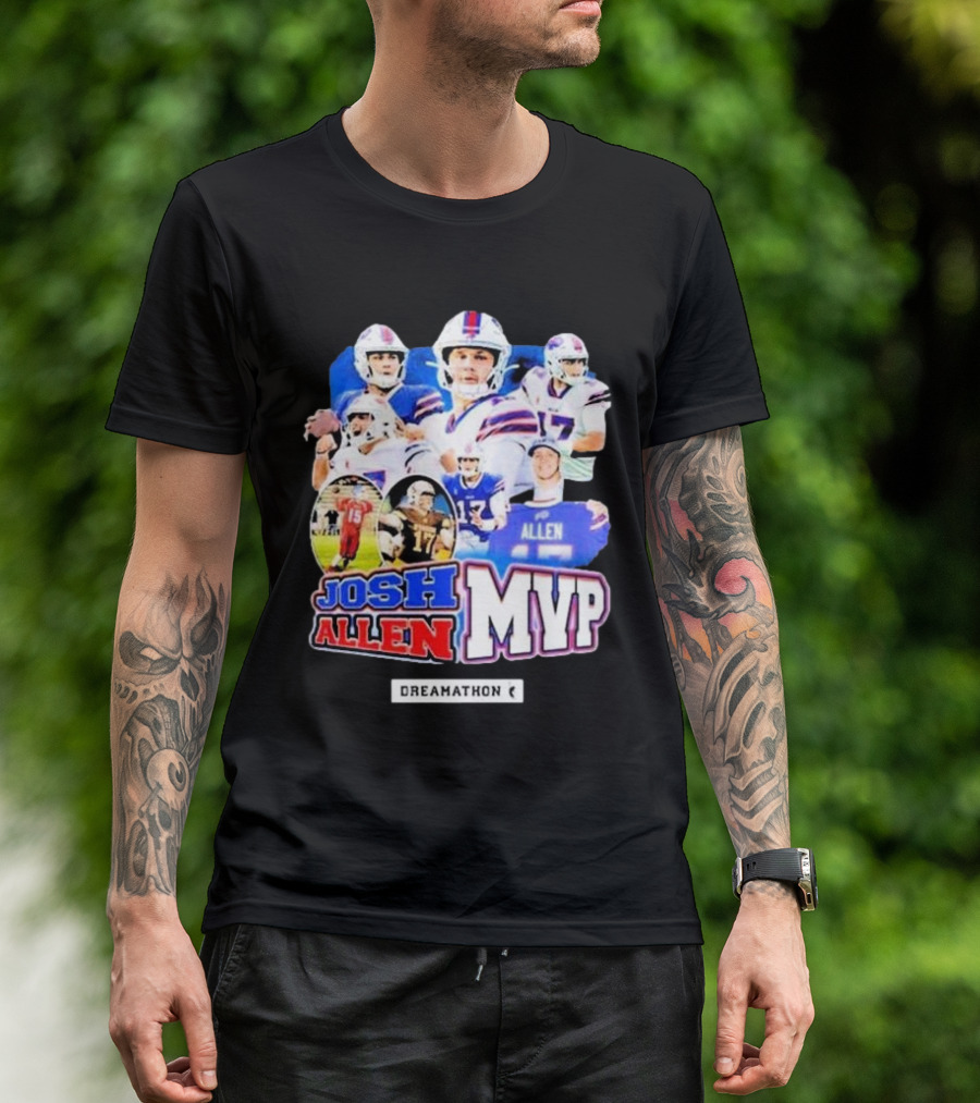 Josh Allen MVP Buffalo Bills Dreamathon Highlights T-Shirt