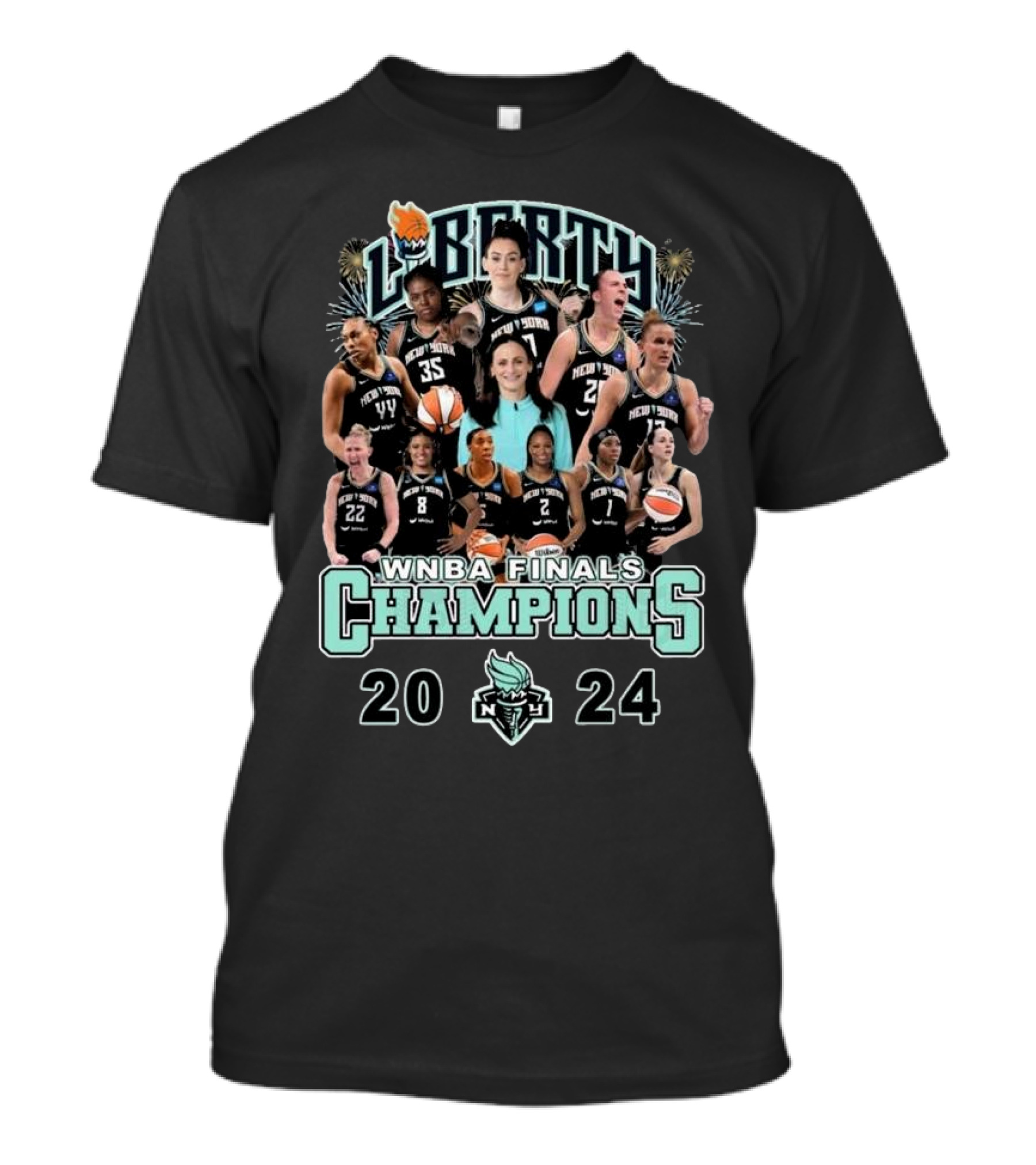 New York Liberty WNBA Finals Champions T-Shirt
