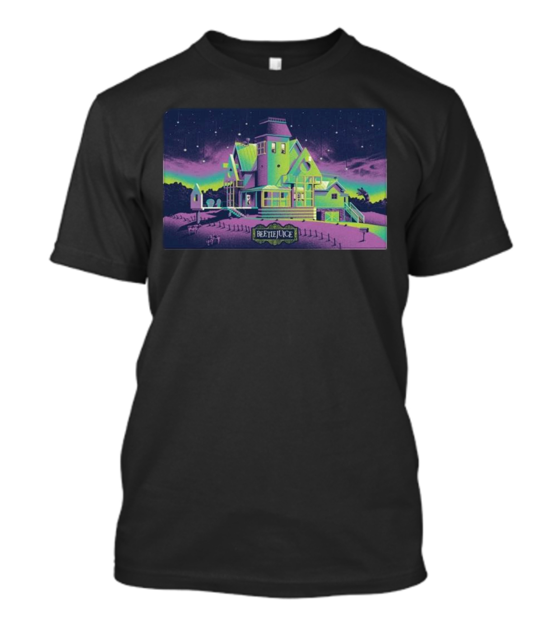 Beetlejuice Haunted House Halloween Burton T-Shirt