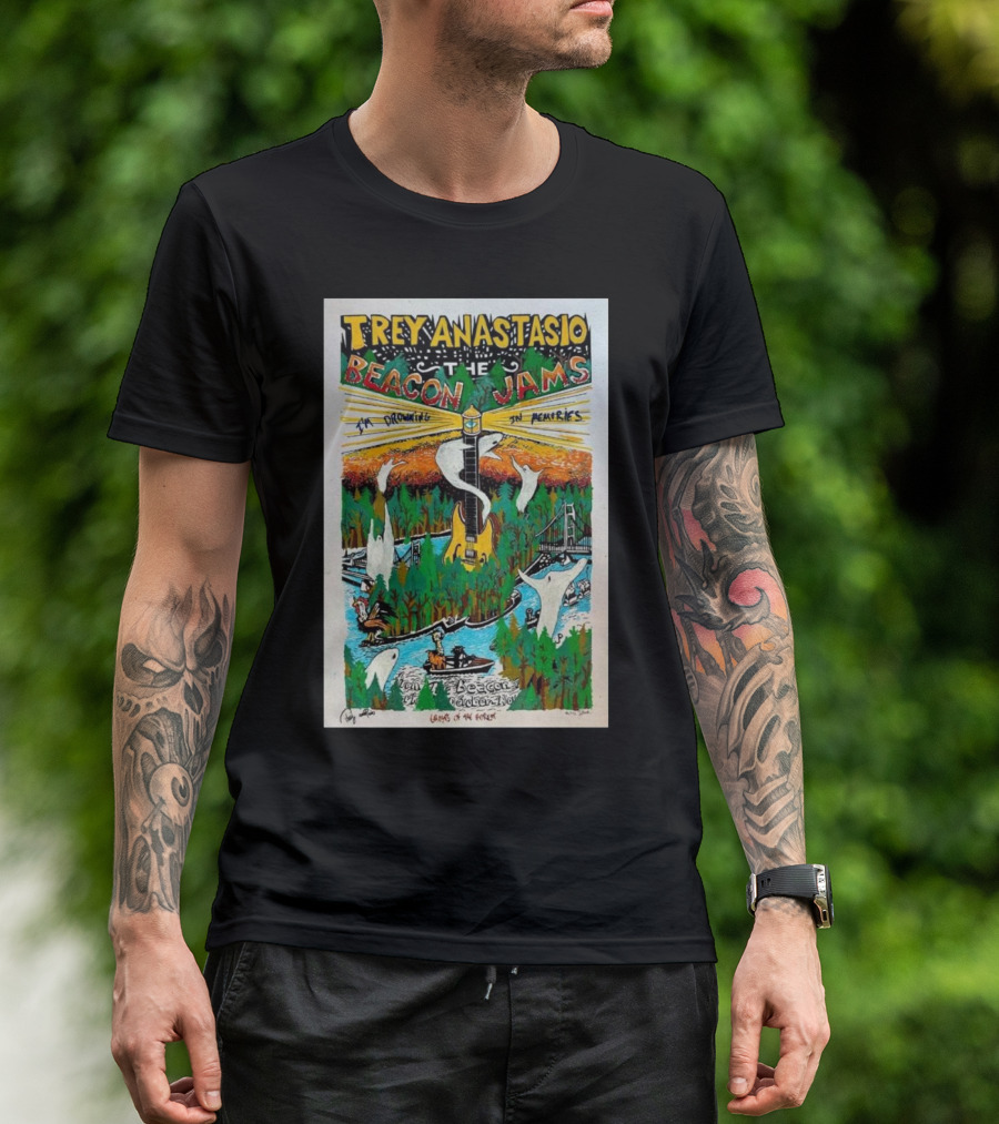 Trey Anastasio Ghosts The Beacon Jams Live In New York City Show T-Shirt