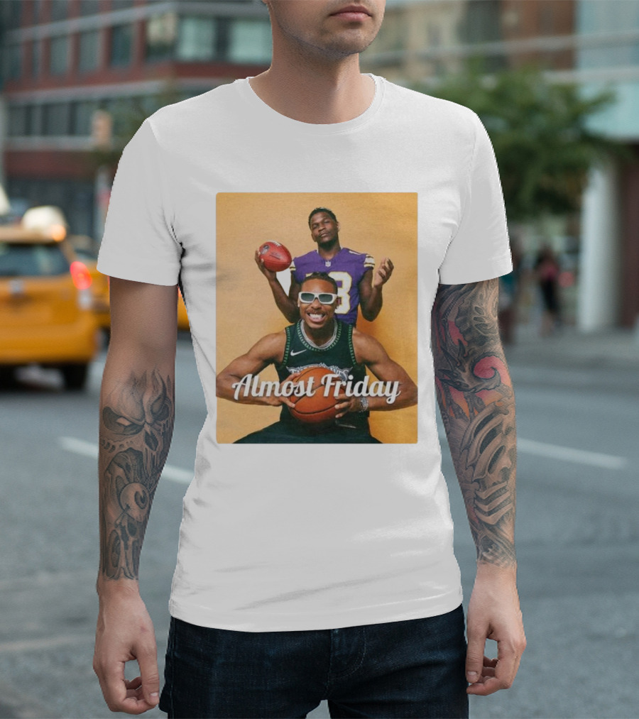 NBA NFL Almost Friday Minnesota Stars T-Shirt
