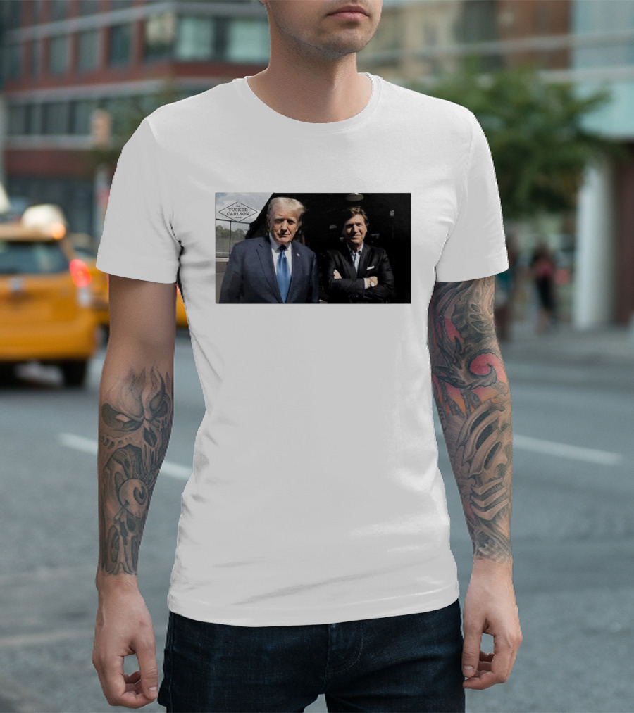 Tucker Carlson Trump Interview T-Shirt