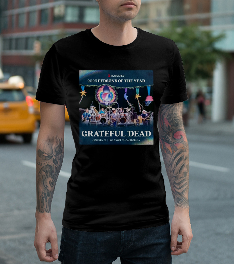 Musicares Grateful Dead 2025 Persons of the Year January 31 Los Angeles California T-Shirt
