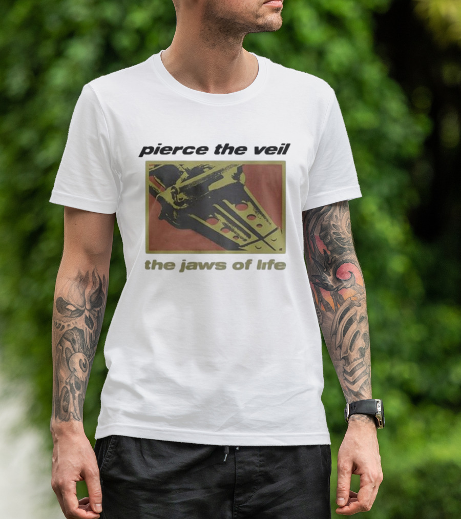 Pierce The Veil The Jaws Of Life Vintage Rescue Tool T-Shirt