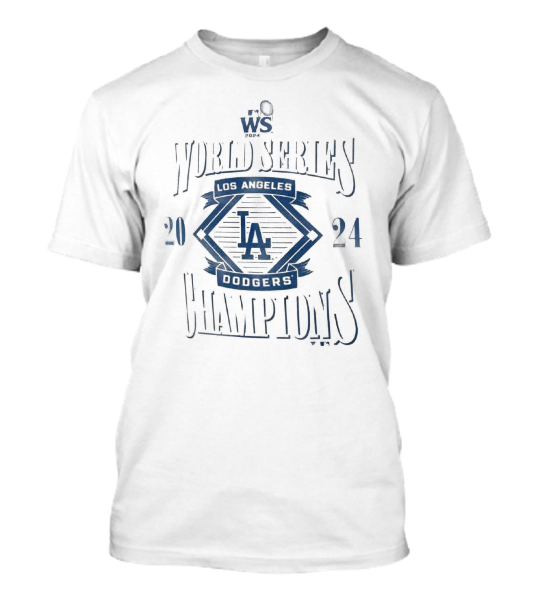 WS 2024 World Series Champions Los Angeles Dodgers T-Shirt