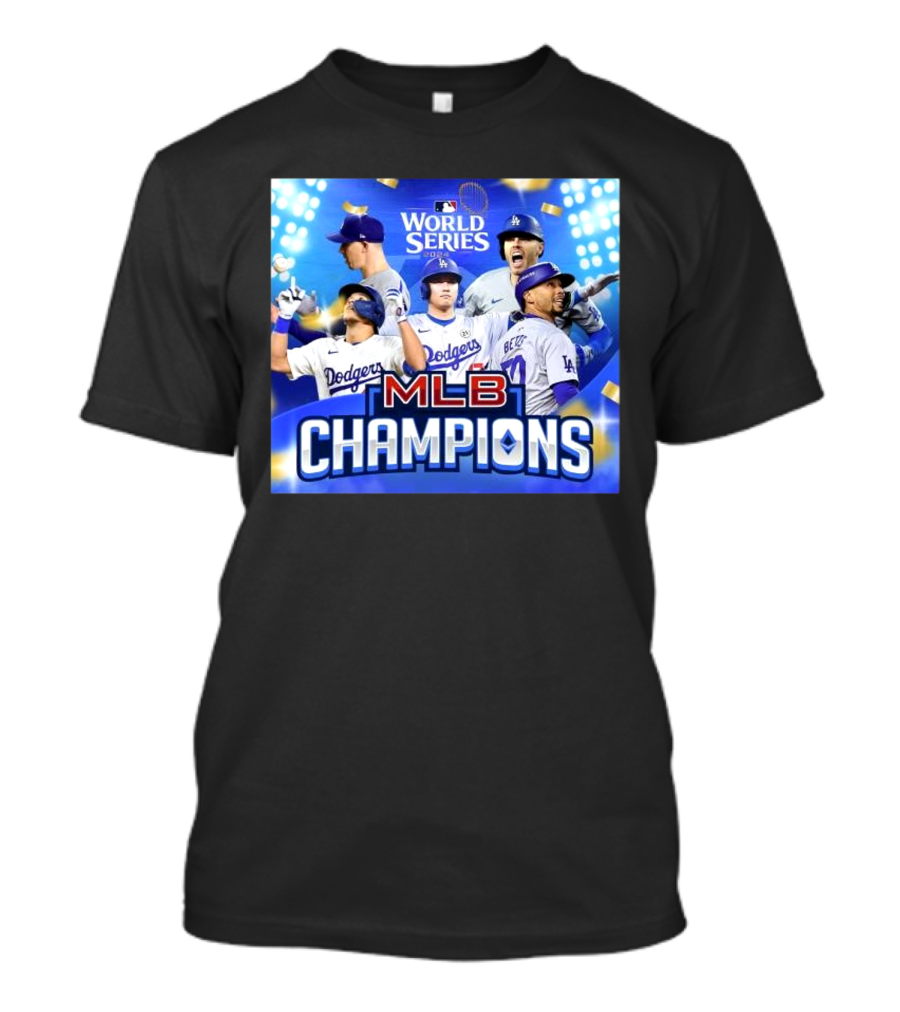 Los Angeles Dodgers 2024 World Series MLB Champions T-Shirt