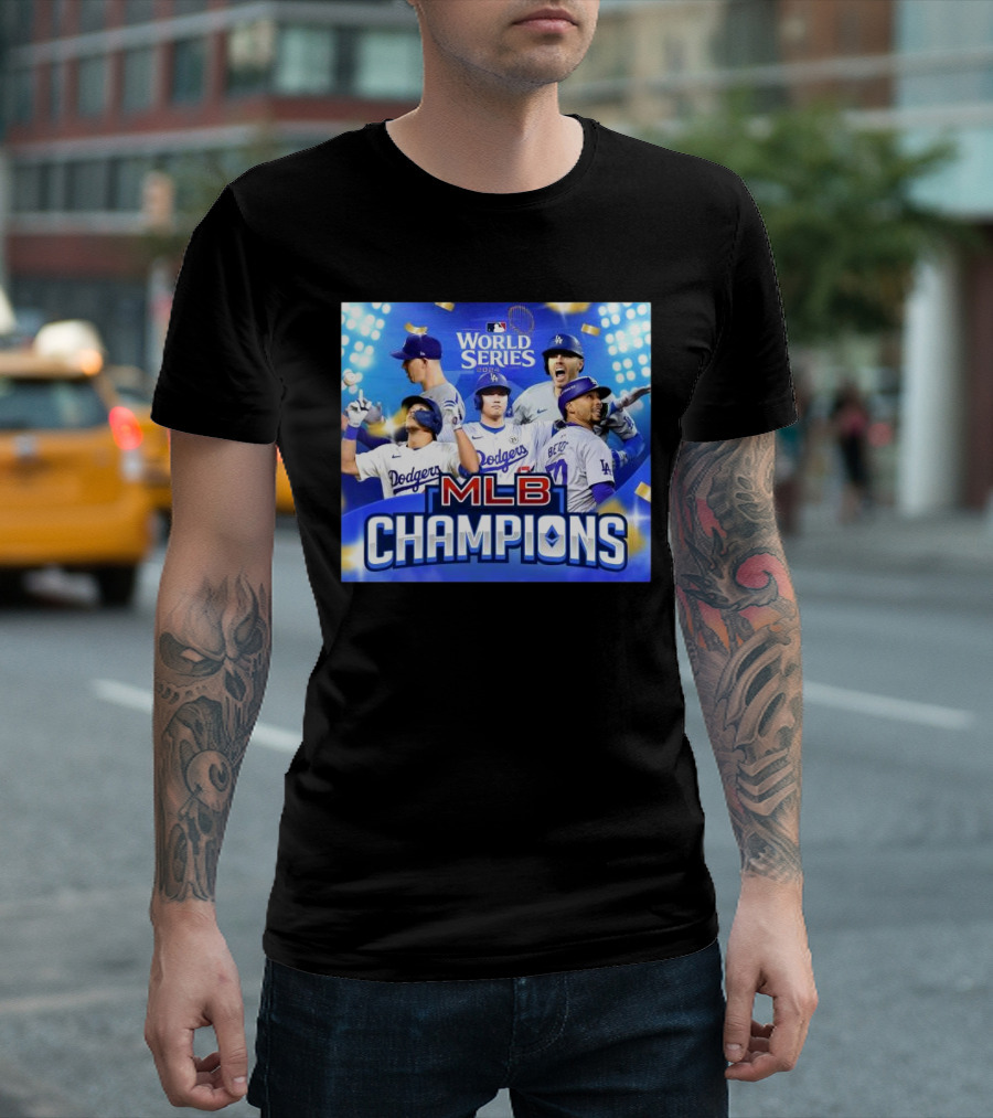 Los Angeles Dodgers 2024 World Series MLB Champions T-Shirt