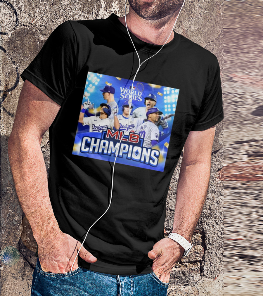 Los Angeles Dodgers 2024 World Series MLB Champions T-Shirt