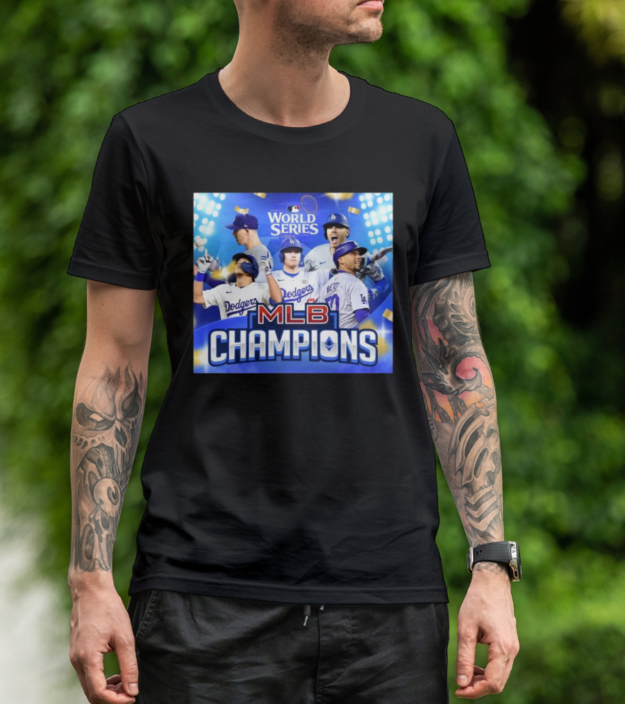 Los Angeles Dodgers 2024 World Series MLB Champions T-Shirt