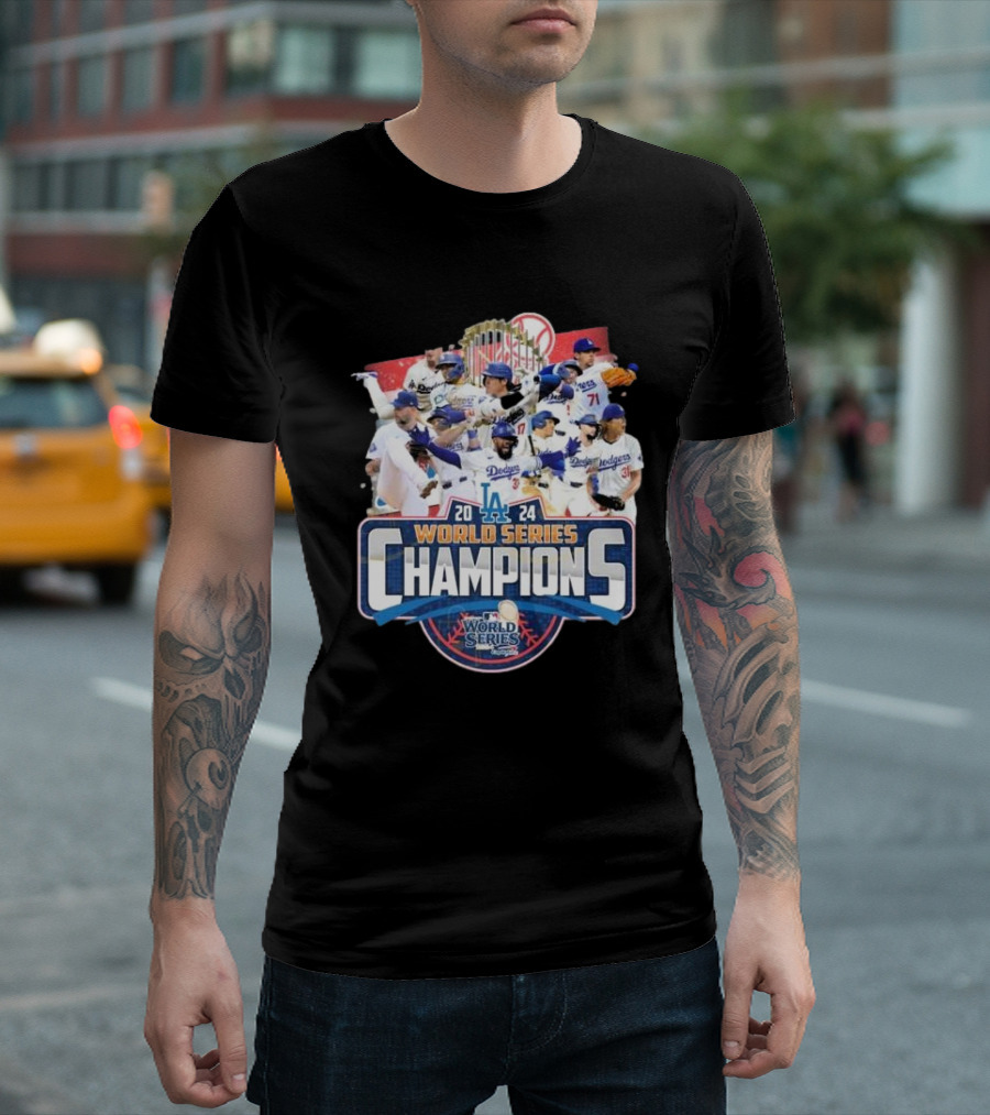 World Series Champions Los Angeles Dodgers T-Shirt