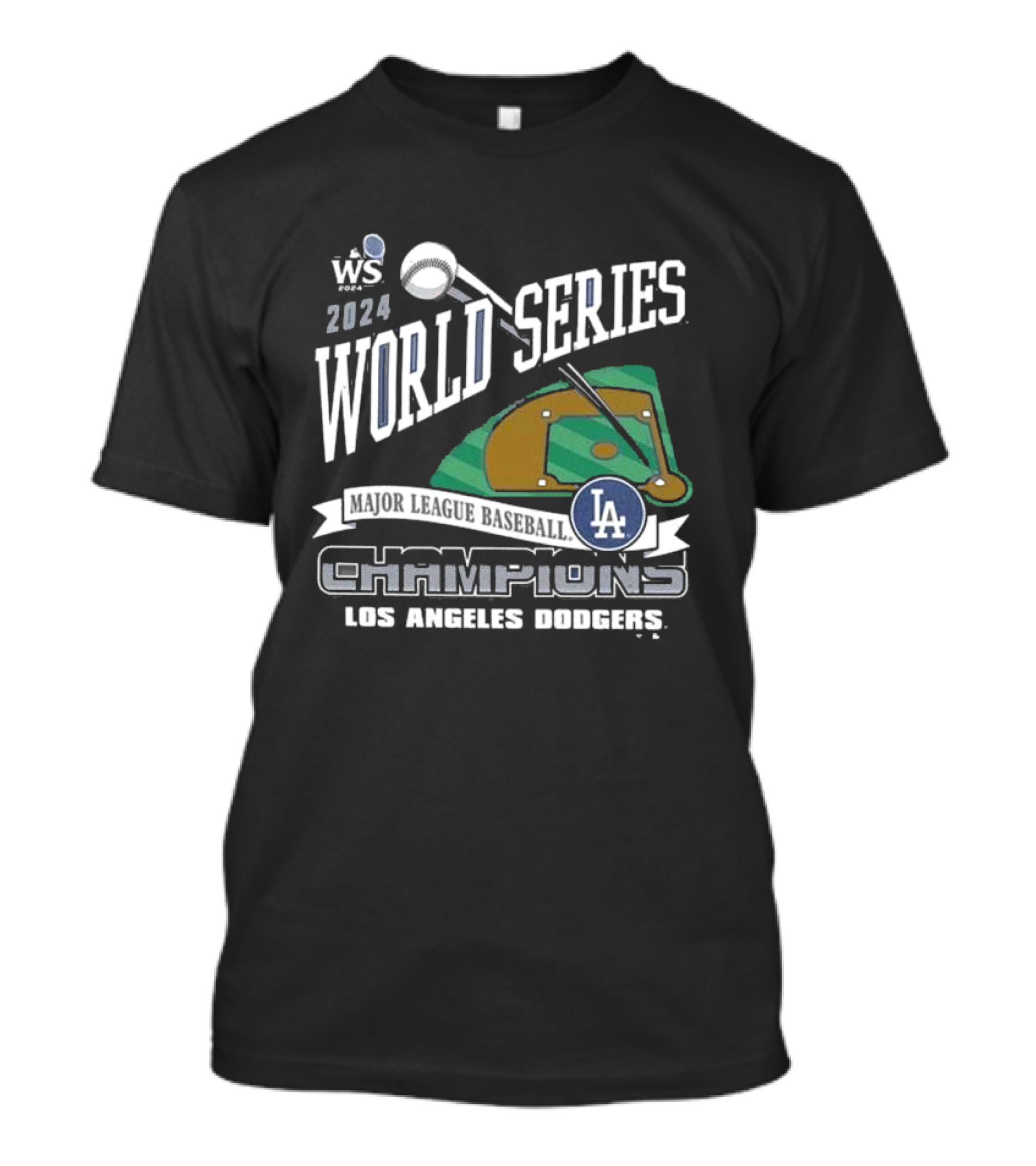 Los Angeles Dodgers 2024 World Series Champions Major League Baseball T-Shirt