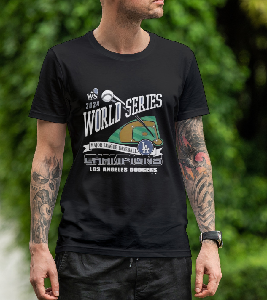 Los Angeles Dodgers 2024 World Series Champions Major League Baseball T-Shirt