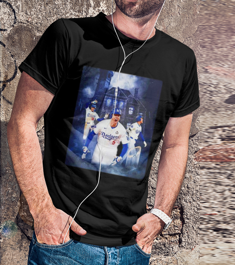 A Thrilling October For The Ages Los Angeles Dodgers World Series 2024 Champions T-Shirt