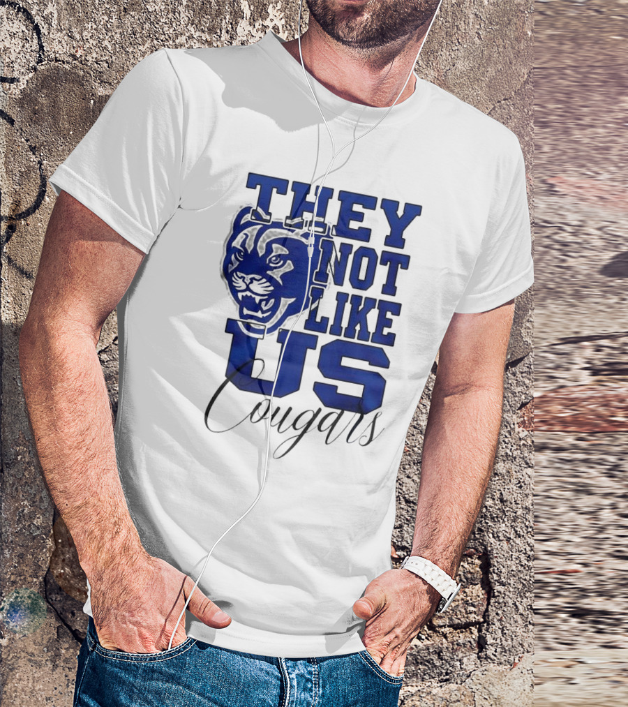 BYU Cougars Football Team 2024 They Not Like Us Cougars T-Shirt