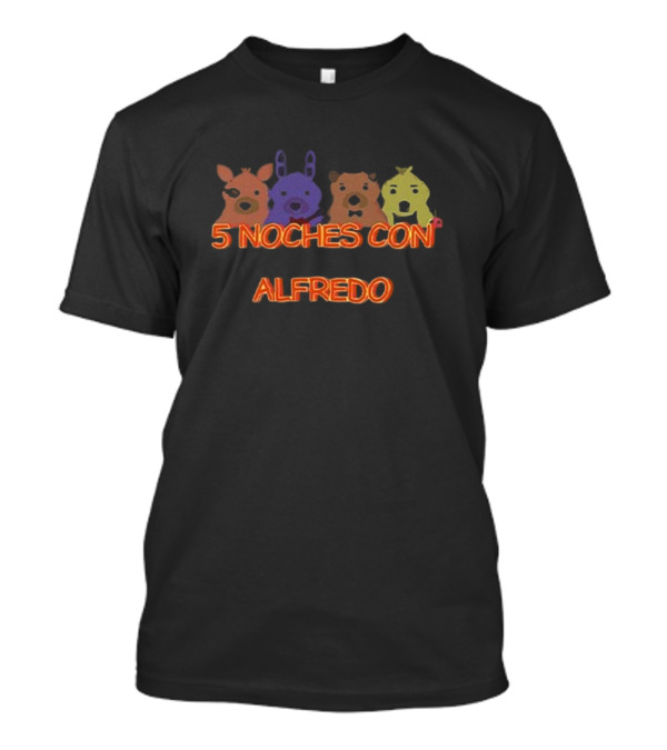 5 Noches Con Alfredo Five Nights At Freddy’s Character T-Shirt