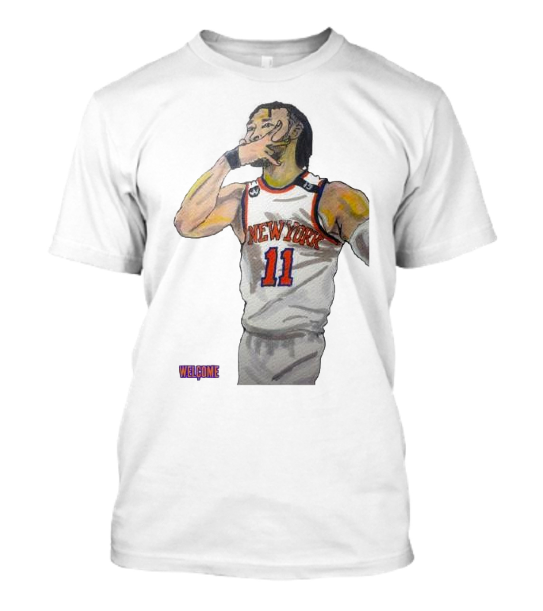 Welcome New York Knicks Jalen Brunson 11 T-Shirt