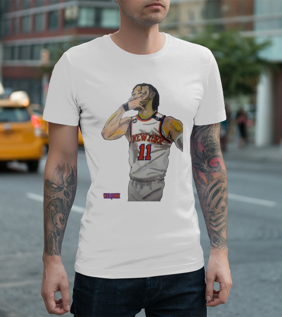 Welcome New York Knicks Jalen Brunson 11 T-Shirt