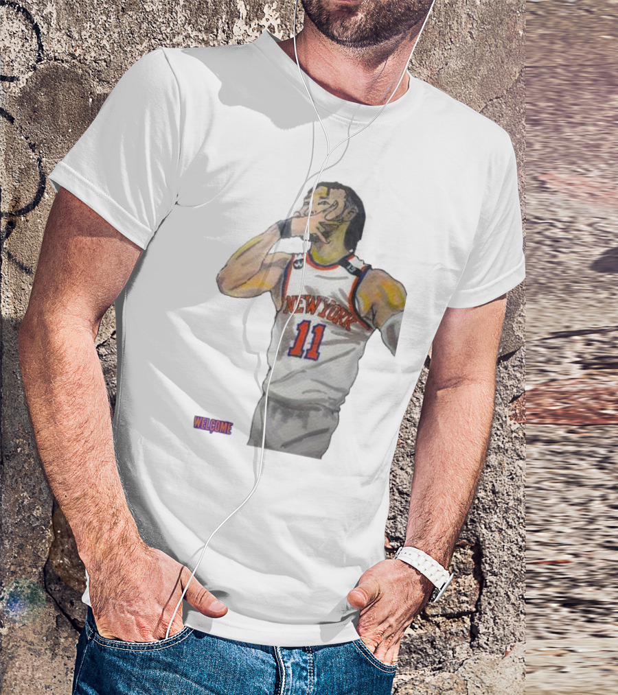 Welcome New York Knicks Jalen Brunson 11 T-Shirt