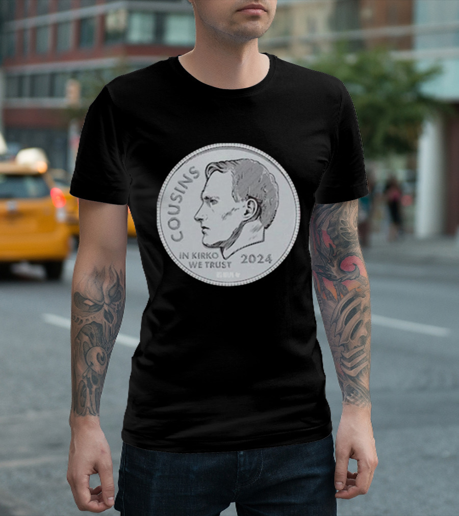 Kirk Cousins In Kirko We Trust Coin T-Shirt
