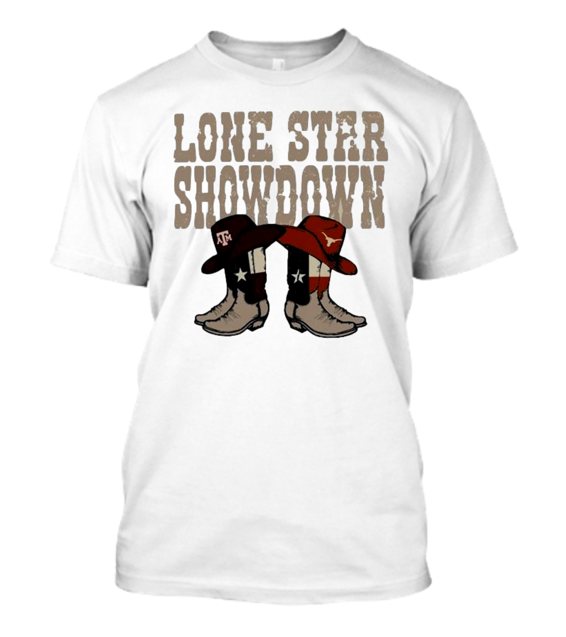 Lone Star Showdown Texas A&M Aggies Vs Texas Longhorns T-Shirt