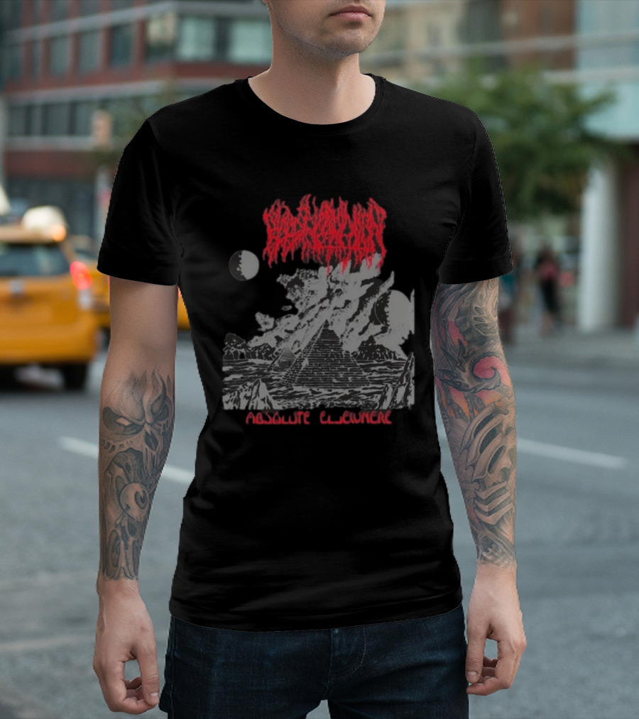Blood Incantation Absolute Elsewhere Pyramid Lunar Art NA T-Shirt
