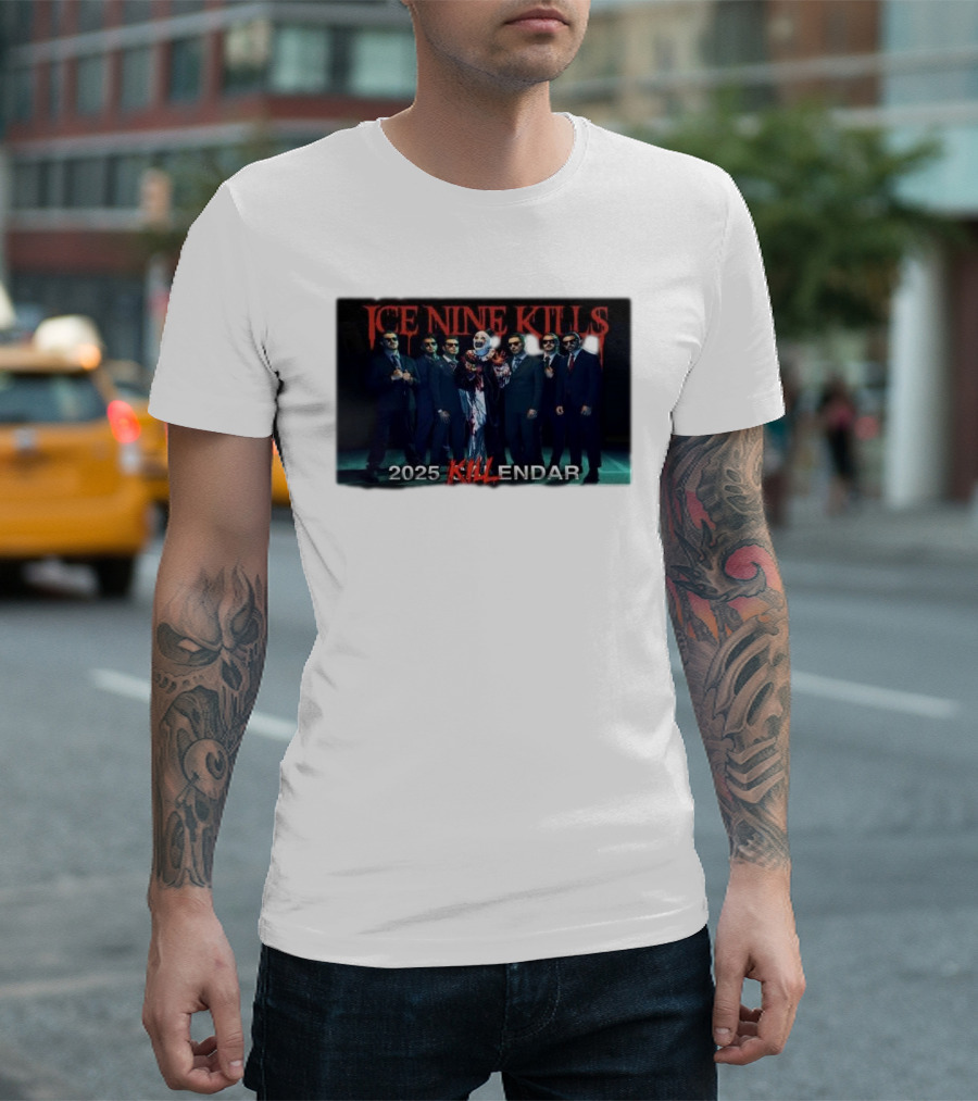 Ice Nine Kills 2025 Killendar Holiday T-Shirt