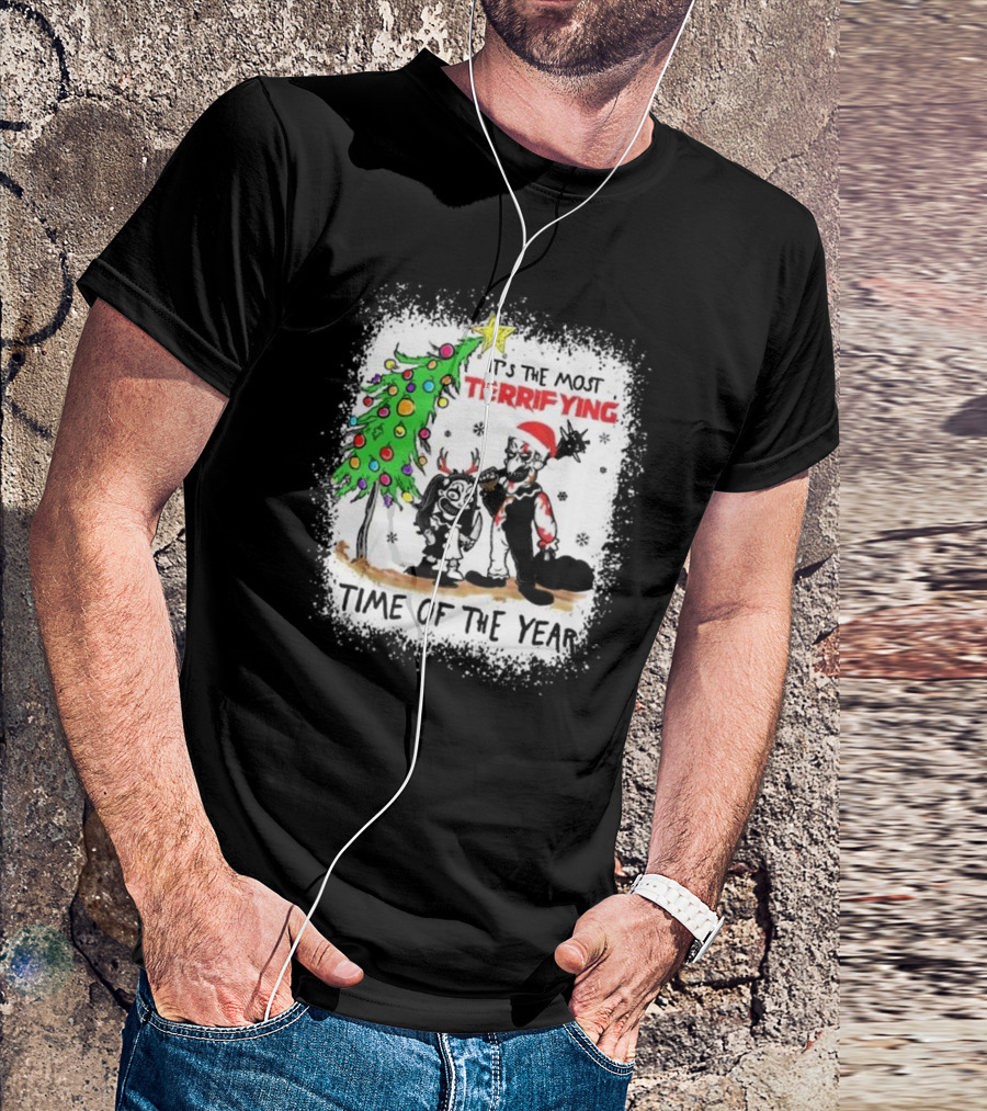 It's The Most Terrifying Time Of The Year Christmas T-Shirt