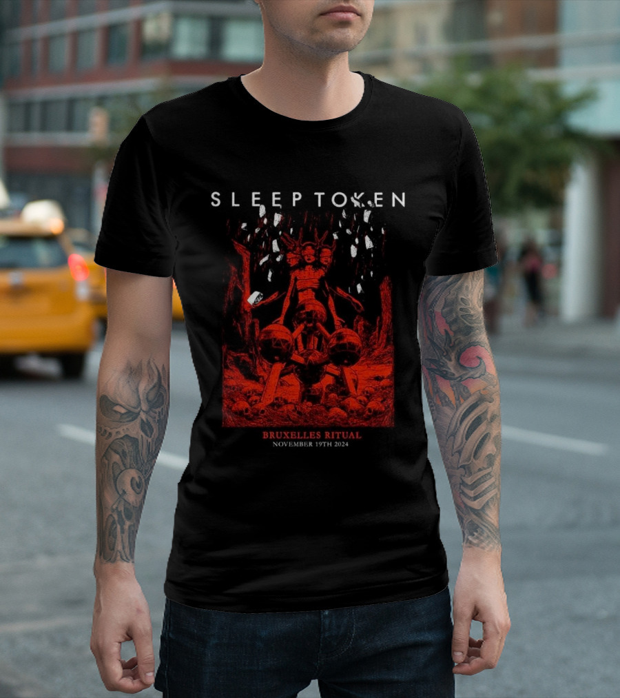 Sleep Token Bruxelles Ritual November 19th T-Shirt