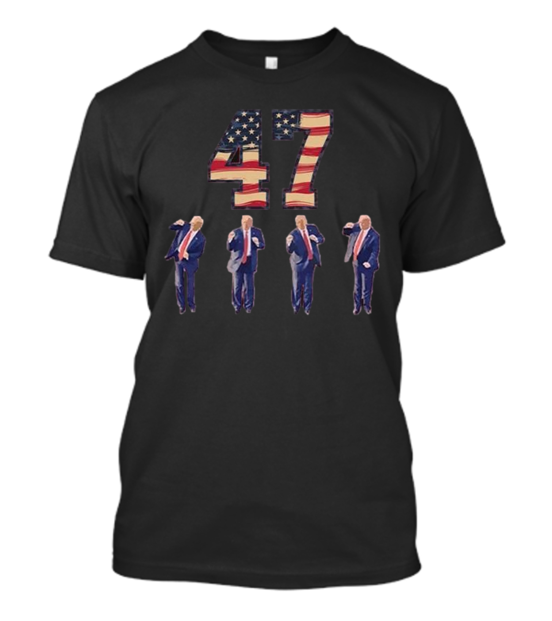 Women’s Trump Dancing America 47 T-Shirt