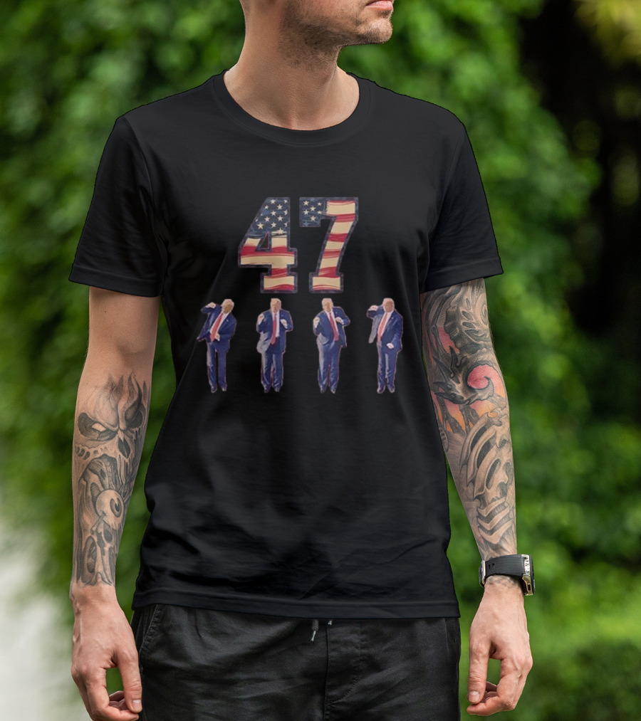 Women’s Trump Dancing America 47 T-Shirt