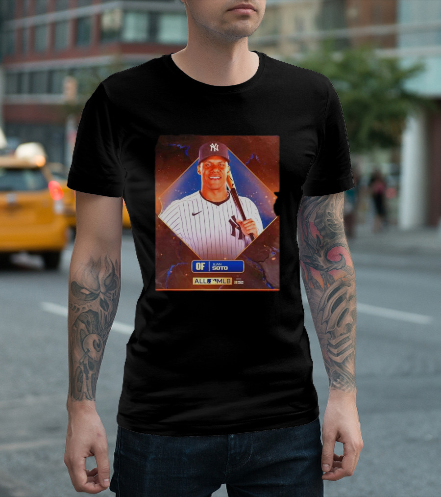 Juan Soto New York Yankees OF All-MLB First Team T-Shirt