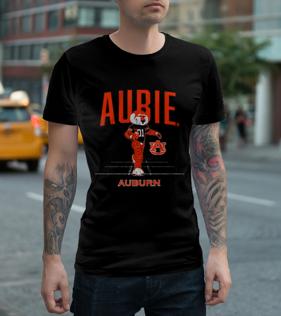 Auburn Football Aubie Mascot Walking T-Shirt