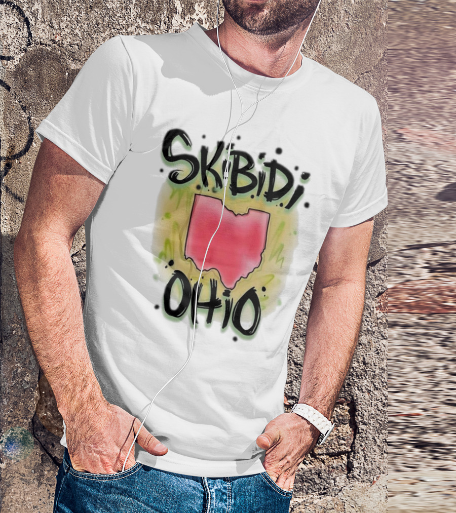 Foolish Gamers Skibidi Ohio Map T-Shirt