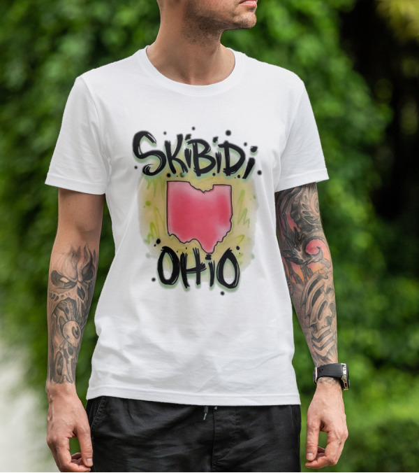 Foolish Gamers Skibidi Ohio Map T-Shirt
