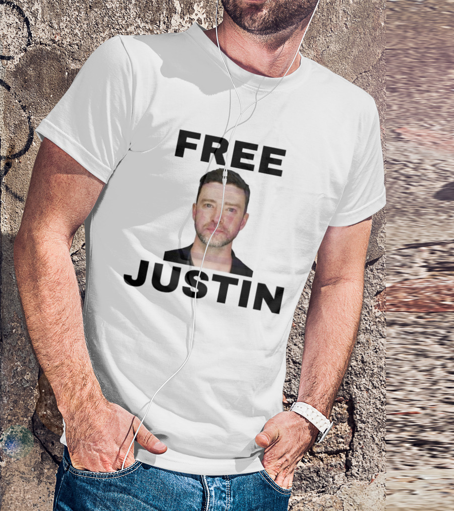 FREE JUSTIN TIMBERLAKE SHOT MUGSHOT T-Shirt