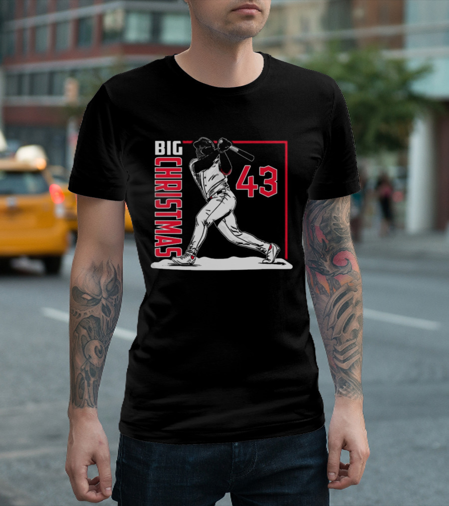 Big Christmas 43 Baseball Cleveland Guardians T-Shirt
