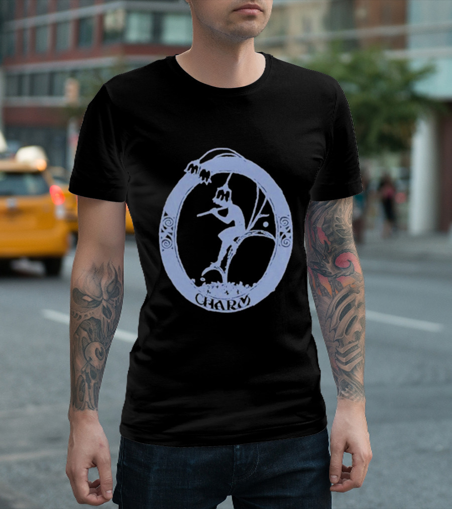 Clairo Charm Fairy Flute Oval T-Shirt