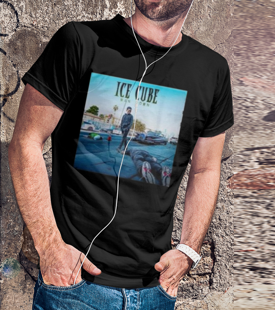 ICE CUBE Man Down Street Scene T-Shirt