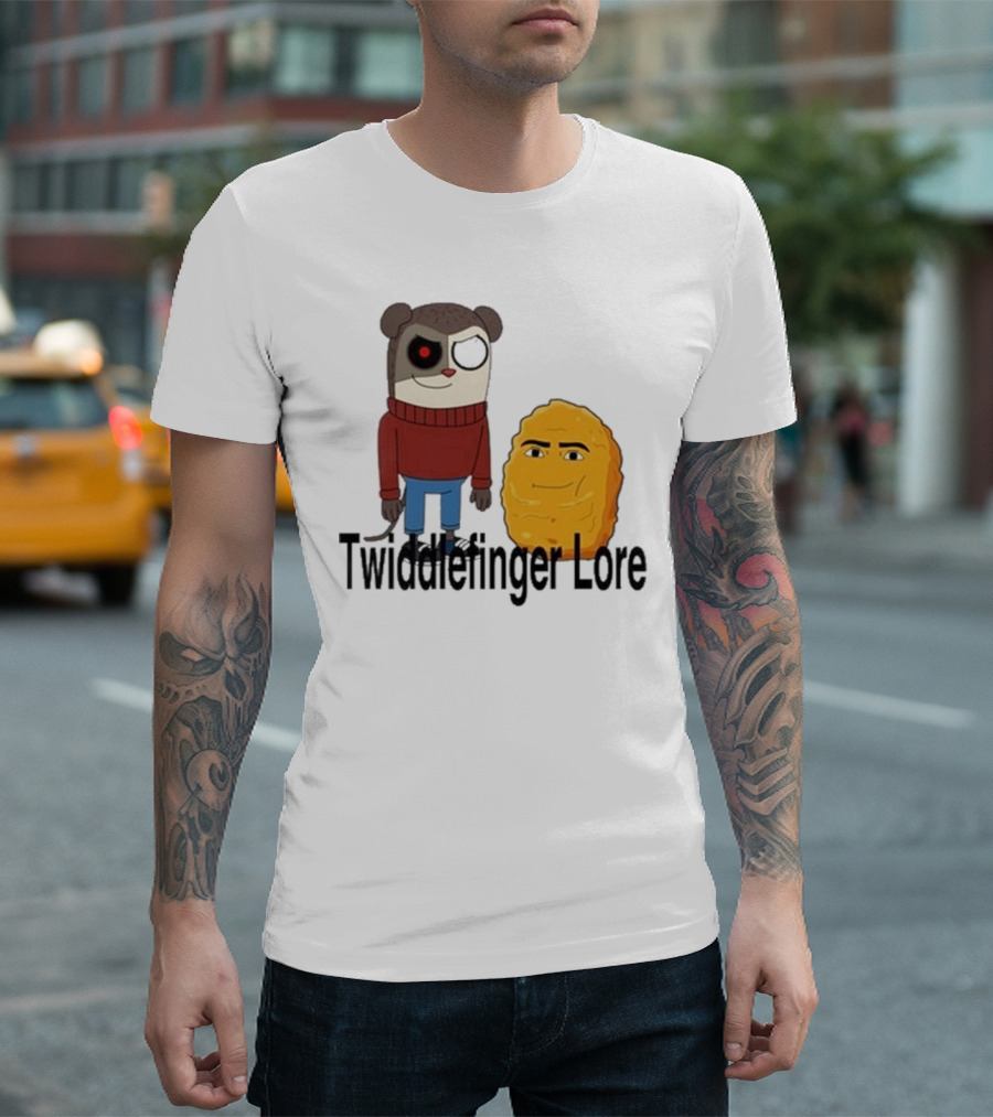 Artemis Scentmoldyuri Twiddlefinger Lore Animated Duo T-Shirt