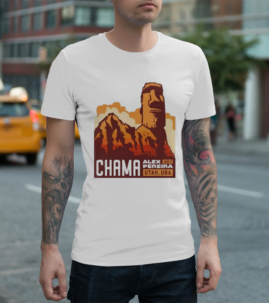 Chama Alex Pereira 307 Stonehead Utah USA T-Shirt