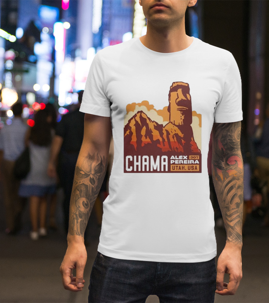 Chama Alex Pereira 307 Stonehead Utah USA T-Shirt
