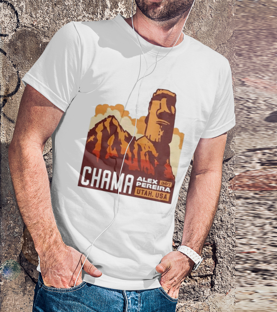 Chama Alex Pereira 307 Stonehead Utah USA T-Shirt