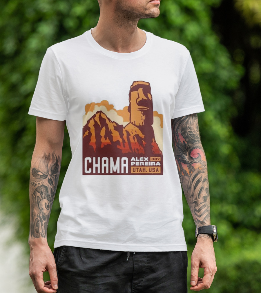 Chama Alex Pereira 307 Stonehead Utah USA T-Shirt