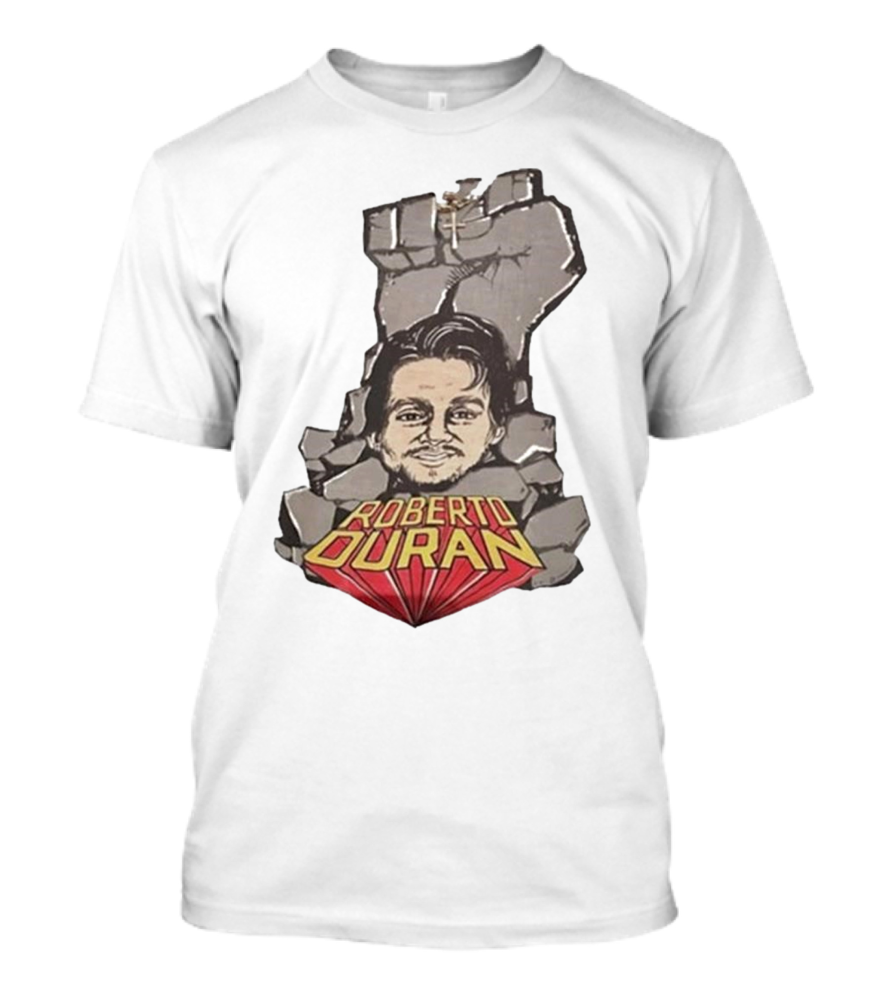 Roberto Duran Vintage Boxing Fist Power T-Shirt