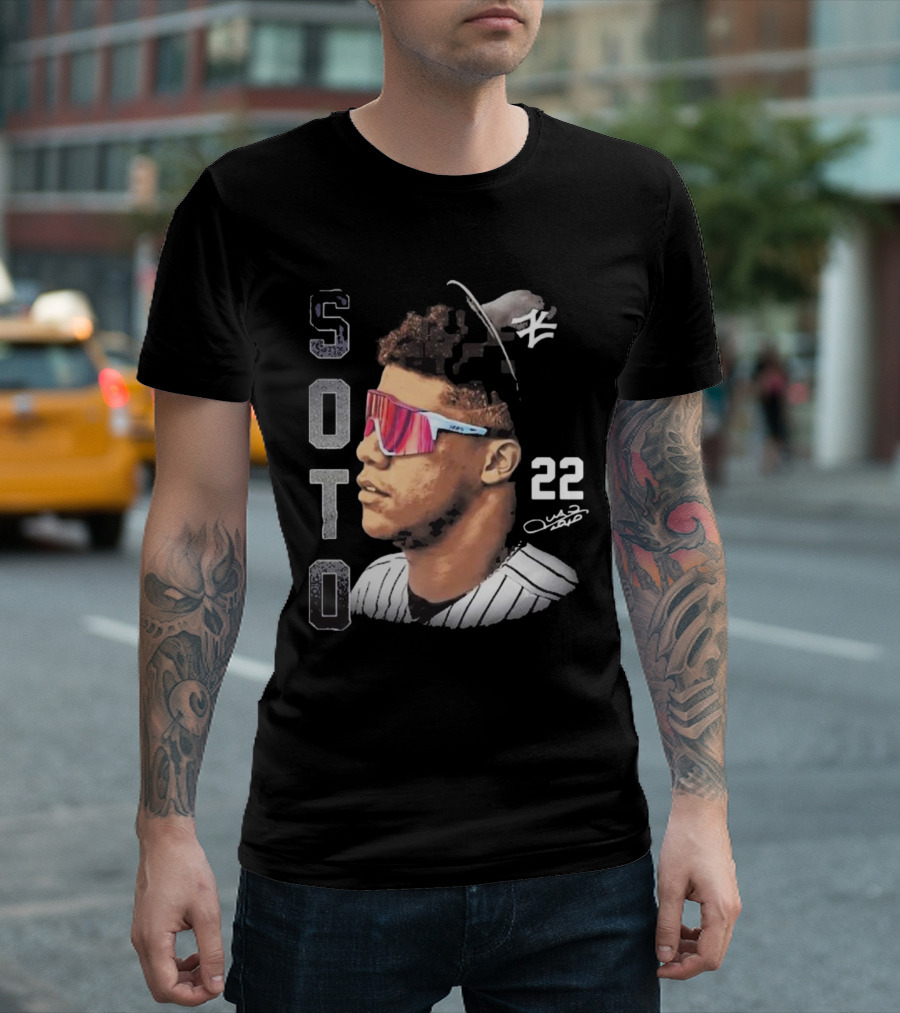 Soto 22 New York Yankees Juan Signature T-Shirt