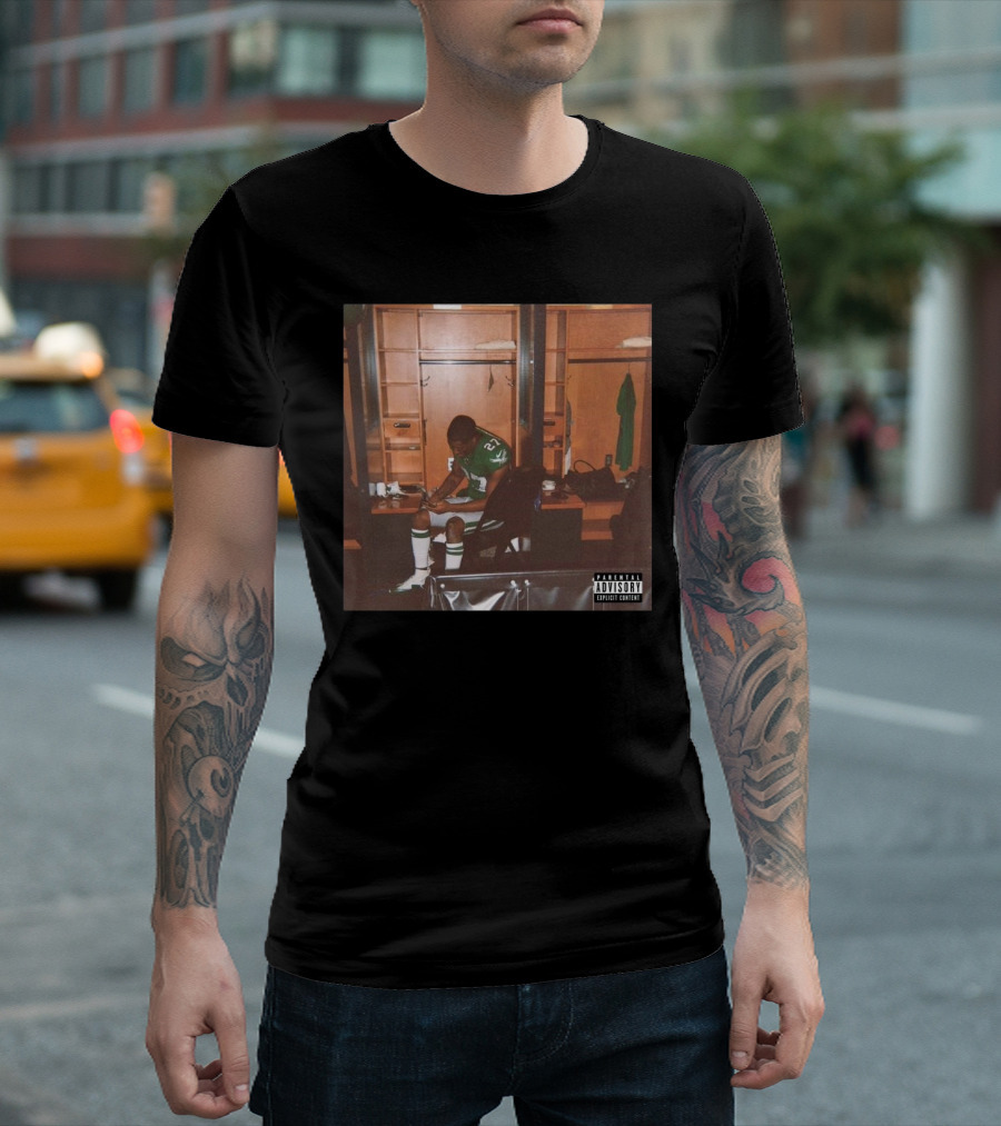 Quinyon Mitchell Parental Advisory Locker Room Moment T-Shirt