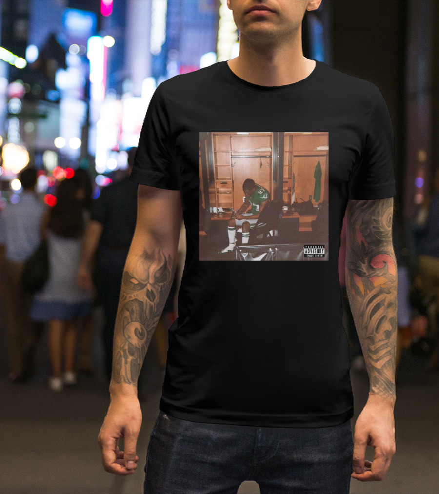 Quinyon Mitchell Parental Advisory Locker Room Moment T-Shirt